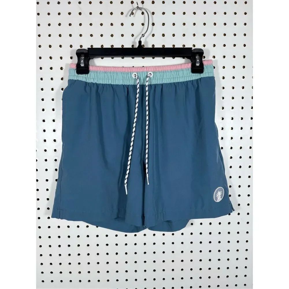 Chubbies mens gravel road swimming trunks size S